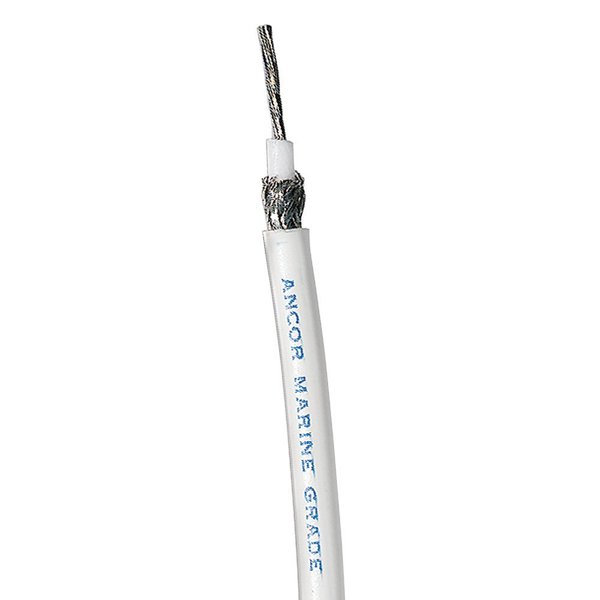 Ancor White RG 59U Coaxial Cable - 250' 151025